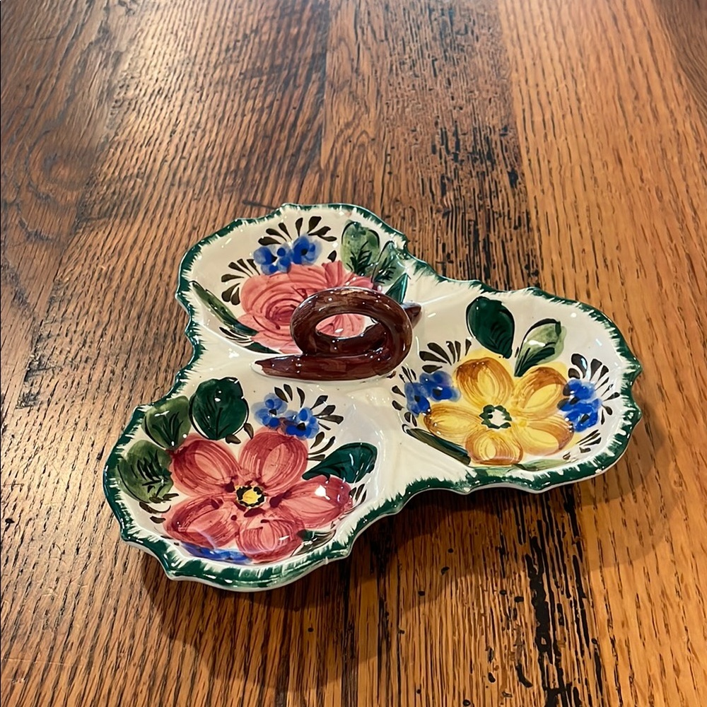 Vintage Italian Ceramic Serving Dish